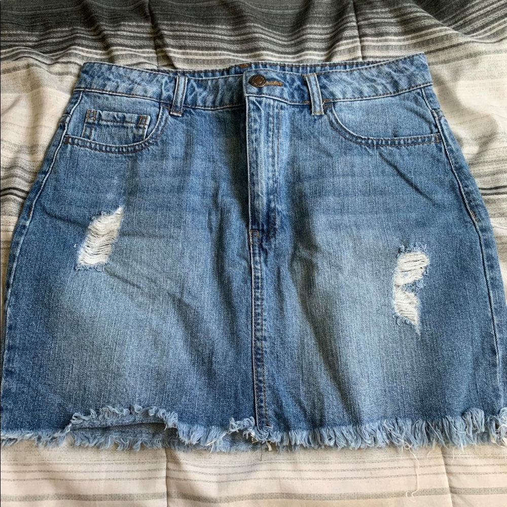 Forever 21 Jean Skirt